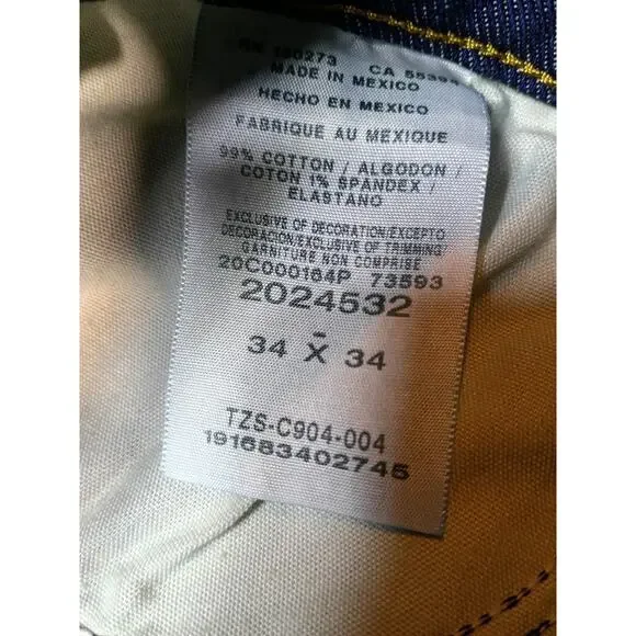 Lee Men's Legendary Denim Jeans - Classic 5-Pocket Design - Picture 3 of 8